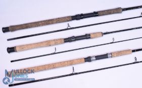 Daiwa Sensor carbon spin CW 7-30g 8ft 2pc, 22" handle, uplocking reel seat, agate lined butt/tip