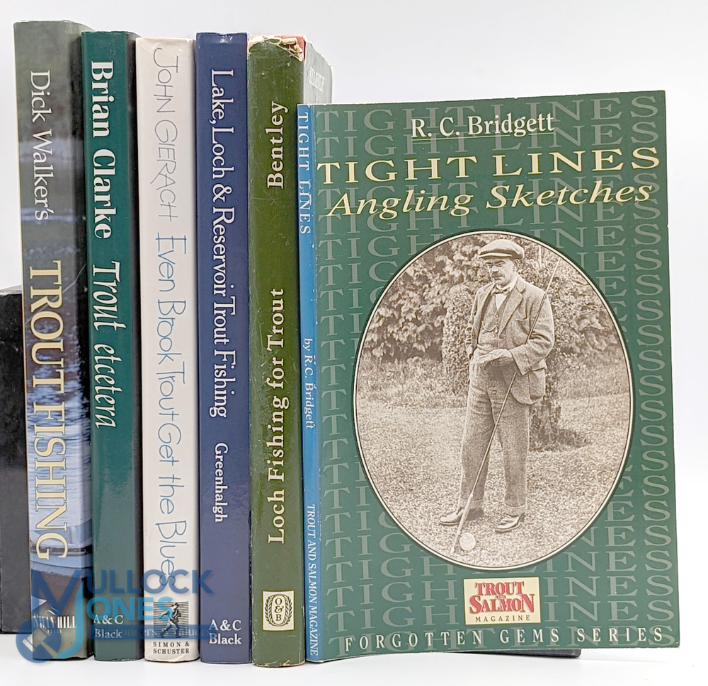 6 Trout Fishing books: with good clean examples of Dick Walker's Trout Fishing 1997, Trout