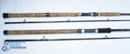 BFTC Oakley Redditch "The Golden Lion" carbon salmon spinning rod 11ft 6" 2pc 26" handle with