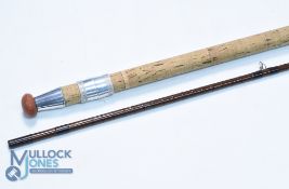 Bruce & Walker hand built Mk IV G compound taper glass rod, 10ft 2pc 29" handle with alloy sliding