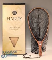 Hardy Marksman Trout Net Scoop Net, fine wooden handle, and frame, designed and developed in Alnwick