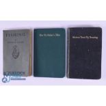 Three Fishing Books - Fishing by Arthur Sharp (undated), The Fly-Fisher's Flies 1950 Roger