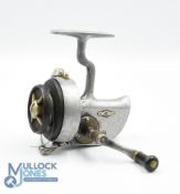 Rare Hardy Bros Altex 'Duck's Foot' Mark I fixed spool reel LHW foldable handle, full bail arm,