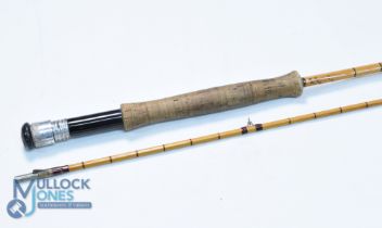 Hardy Alnwick "The Perfection" Palakona split cane trout fly rod, 9ft 2pc H17283 alloy uplocking