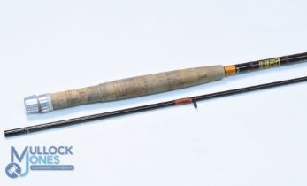 Hardy Alnwick fibalite trout fly rod 7ft 6" 2pc line 5#, alloy sliding reel fitting, lined rings,