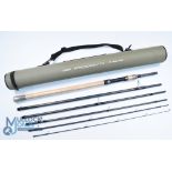 Grey's Alnwick "Prodigy TX" carbon travel float rod 12ft 6pc 22" handle, down locking reel seat,