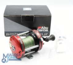 Abu Ambassadeur 6000C Ultra-Cast high speed multiplier reel No 990202, twin handles, spindle tension