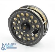 J W Young & Son Ltd Fifteen Hundred Series alloy trout fly reel 1530, 3 1/2" ventilated spool, 2