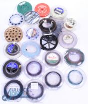 26 used fly lines, a real lucky dip, some look good and unused (26)
