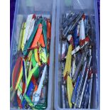 Another large collection of lure weights up to 8" long, in 2 large boxes. COLLECTION ONLY