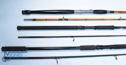 Daiwa Graphite Sensor spinning rod 9ft 2pc CW 7-35g, 26" composite handle, up locking reel seat,