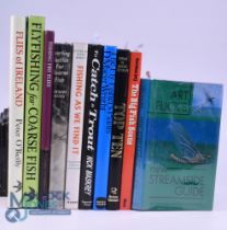Ten Books on Fishing - Flies of Ireland 2004 Peter O'Reilly, Flyfishing for Coarse Fish 2012 Dominic