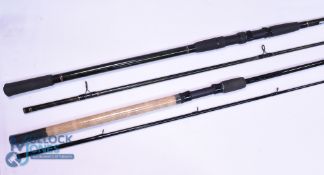 Leeda Carp Match Feeder carbon rod A9022, 12ft 3pc with (3 tips in tube), 23" handle with down