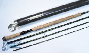 Sage USA Z-AXIS Generation 5 Technology carbon salmon fly rod 9 1/16 oz No 10150-4, 15ft 4pc line