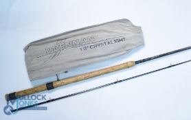 Drennan Crystalight lightweight carbon float rod 12ft 3pc 1.7 lb/2.6 lb reel lines 6oz-1 lb 4oz hook