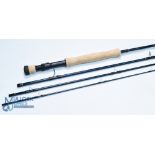 Airflo 9' 4 piece carbon travel fly rod, line #8/9, lined butt/stripper rings, snake