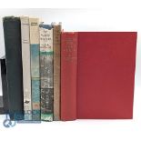 6 Period Fishing Books, to include The Enterprising Angler W A Adamson 1950 signed copy, fair