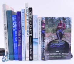 Ten Books on Fishing - The Accidental Angler 2006 Charles Rangeley-Wilson, Travels with an Angle