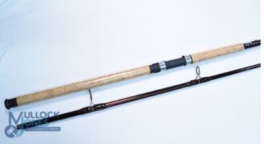 A fine A H F Leintner Dyna-Cast Ebro carbon catfish rod 305/10ft WG100-450g 28" handle with