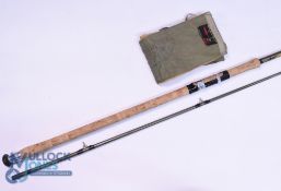 Hardy Alnwick "Gordons Avon Quest" spinning/light carp hollow glass rod, 10ft 2pc 28" handle with