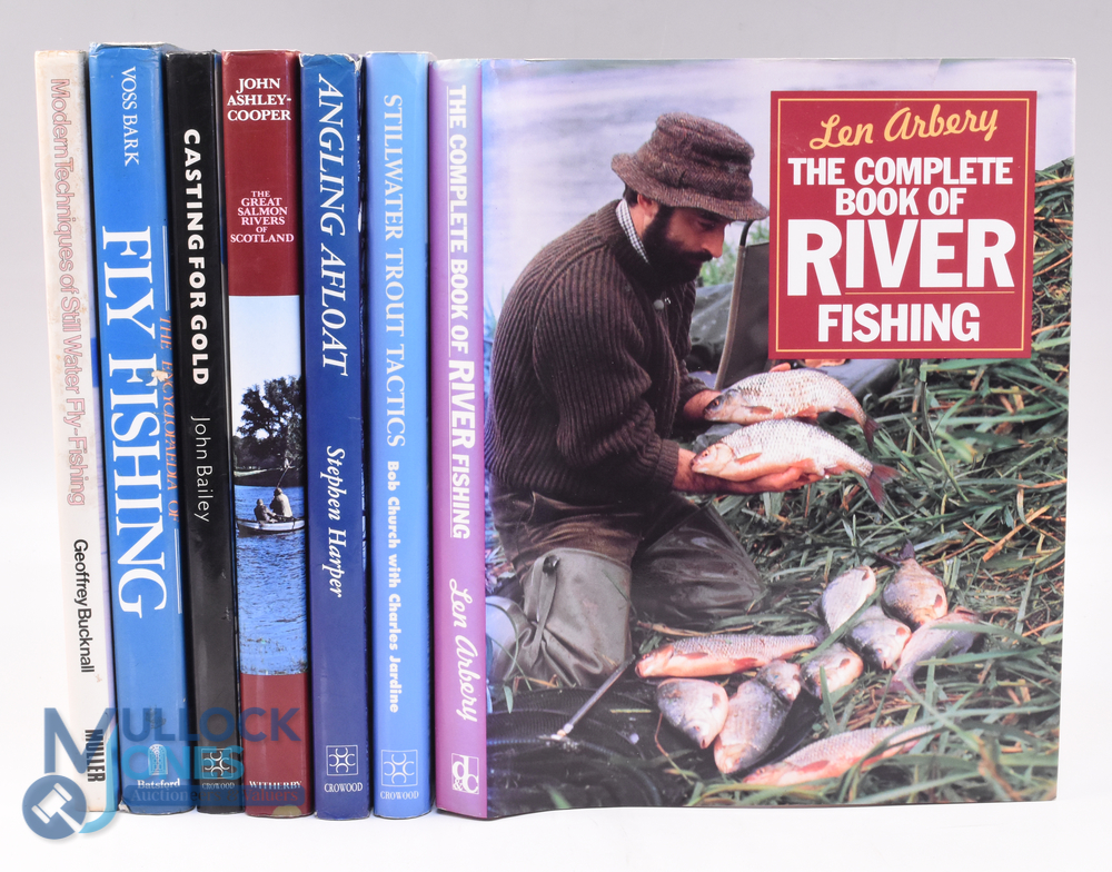 Seven Books on Fishing - Modern Techniques of Still Water Fly-Fishing 1980 Geoffrey Bucknall, The