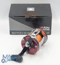 Abu Ambassadeur 7000 high speed multiplier No 910509-38 counter balanced 'T' handle, spindle