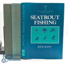 Jock Scott Fishing Books, Salmon & Trout Fishing Up to Date 1960, Greased Line Fishing for Salmon