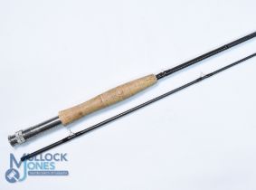 Daiwa Made in Scotland Lochmor-X F865U carbon trout fly rod, 8ft 6" 2pc line 5#, double alloy