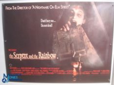 Original Movie/Film Poster – 1988 Horror The Serpent and the Rainbow 40x30" approx. kept rolled,