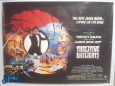 Original Movie/Film Poster – 1987 James Bond The Living Daylights 40x30" approx. kept rolled,