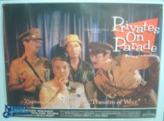 Original Movie/Film Poster – 1982 Privates on Parade 40x30" approx. kept rolled, creases apparent,