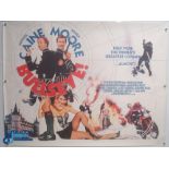 Original Movie/Film Poster – 1990 Bullseye 40x30" approx. kept rolled, creases apparent, Ex Cinema