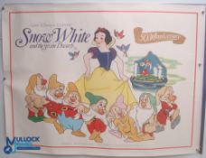 Original Movie/Film Poster – 3 Disney Films Snow White 50th, Mary Poppins, The Little Mermaid 40x30