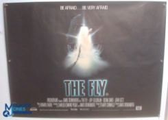 Original Movie/Film Poster – 1989 The fly 40x30" approx. kept rolled, creases apparent, Ex Cinema