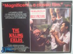 Original Movie/Film Poster – 1984 The Killing Fields 40x30" approx. kept rolled, creases apparent,
