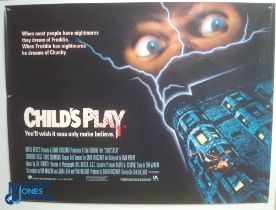 Original Movie/Film Poster – 1988 Horror Child’s Play 40x30" approx. kept rolled, creases