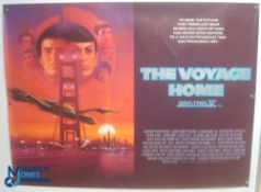 Original Movie/Film Poster – 1986 The Voyage Home Star Trek IV 40x30" approx. kept rolled, creases