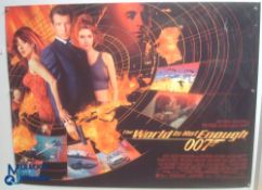 Original Movie/Film Poster – 1999 James Bond The World is Not Enough 40x30" approx. kept rolled,