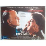 Original Movie/Film Poster – 1990 The Freshman 40x30" approx. kept rolled, creases apparent, Ex