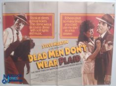 Original Movie/Film Poster – 1982 Dead Men Don’t Wear Plaid 40x30" approx. kept rolled, creases
