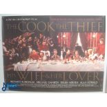 Original Movie/Film Poster – 1999 The Cook the Thief His Wife & Her Lover 40x30" approx. kept