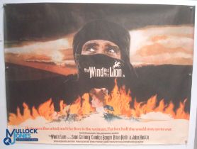 Original Movie/Film Poster – 1975 The Wind and the Lion 40x30" approx. kept rolled, creases