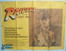 Original Movie/Film Poster – 1981 Raiders of the Lost Ark 40x30" approx. kept rolled, creases