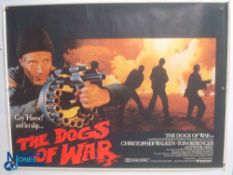 Original Movie/Film Poster – 1980 The Dogs of War 40x30" approx. kept rolled, creases apparent, Ex