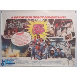 Original Movie/Film Poster – 1986 Space Camp 40x30" approx. kept rolled, creases apparent, Ex Cinema