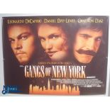 Original Movie/Film Poster – 2002 Gangs of New York 40x30" approx. kept rolled, creases apparent, Ex