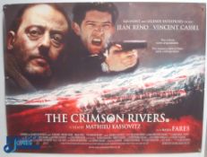 Original Movie/Film Poster – 2003 Confidence, 2000 Girlfight, 2001 The Crimson Rivers 40x30" approx.