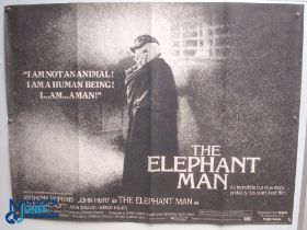 Original Movie/Film Poster – 1980 The Elephant Man 40x30" approx. kept rolled, creases apparent, 3