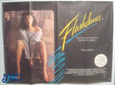 Original Movie/Film Poster – 1983 Flashdance 40x30" approx. kept rolled, creases apparent, Ex Cinema