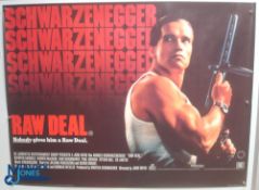 Original Movie/Film Poster – 1986 Raw Deal 40x30" approx. kept rolled, creases apparent, Ex Cinema